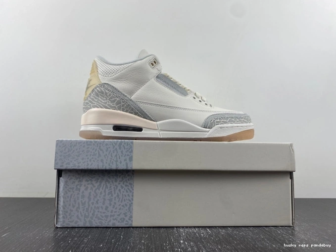 Rep Husky 3 FJ9479-100 Air Craft Ivory Jordan 0626
